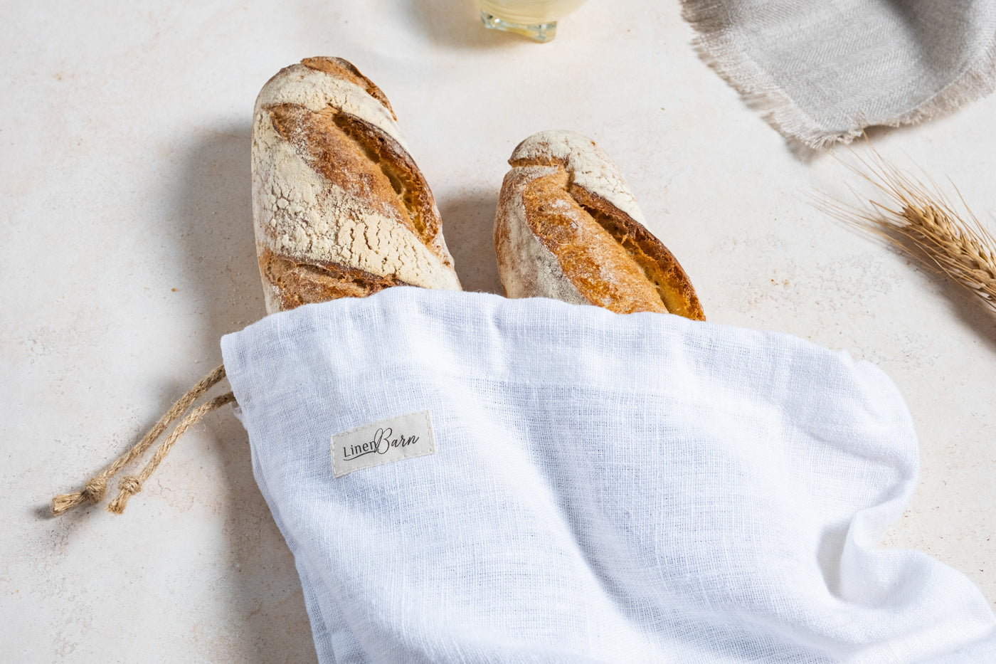Linen bread bags: A sustainable alternative to plastic