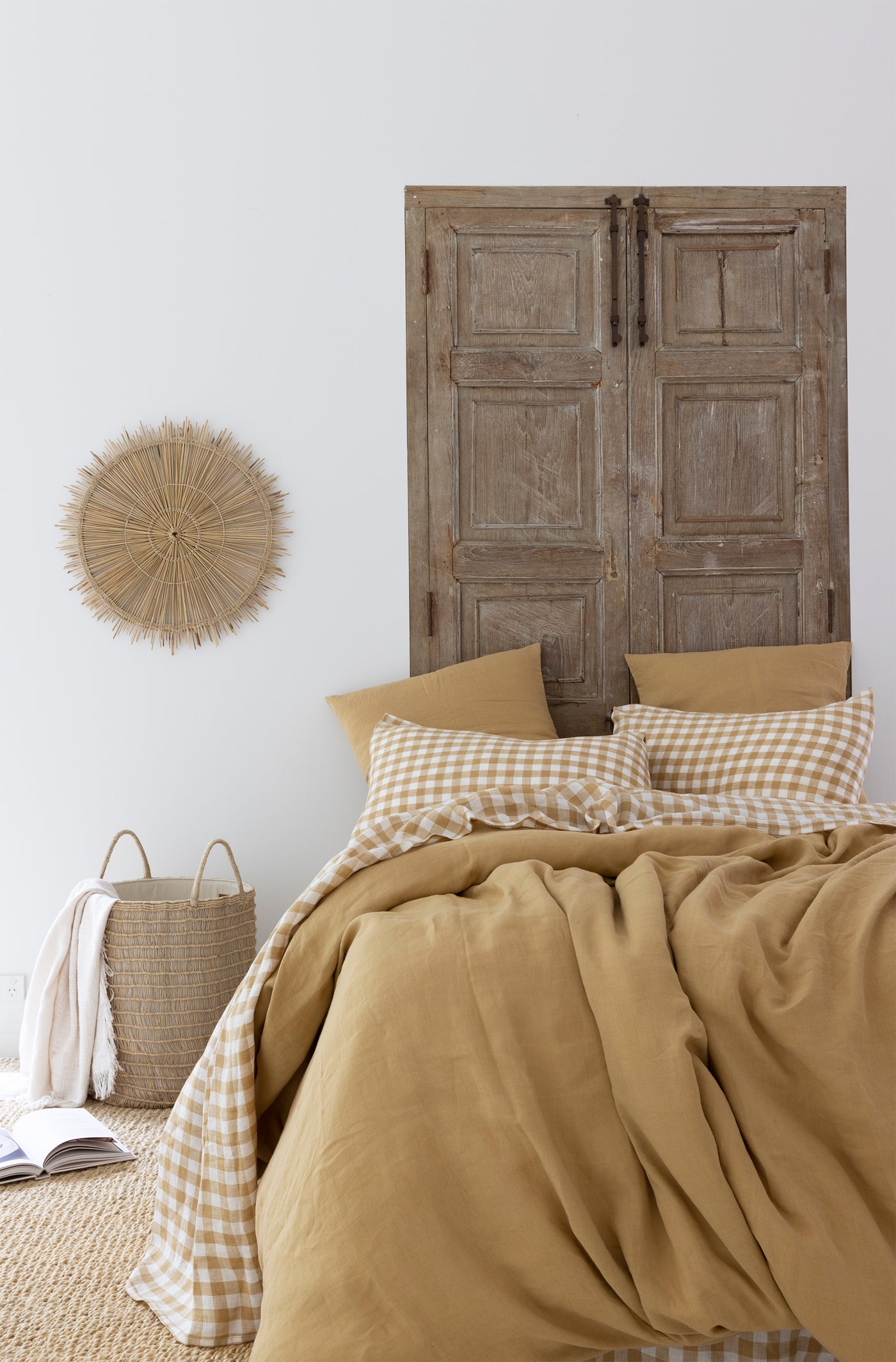 Sandstone Linen Pillowcase - European - Set of 2