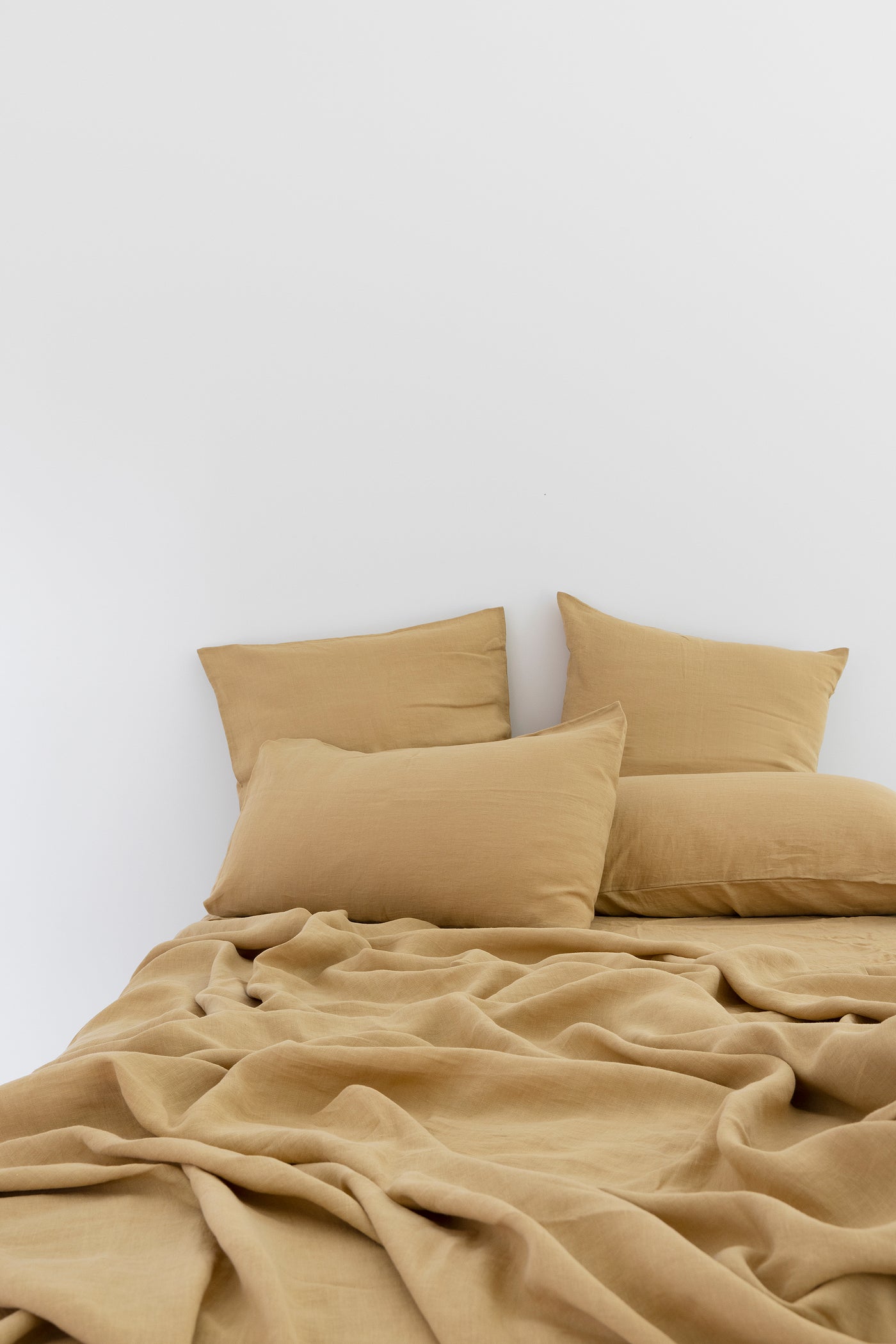 Sandstone Linen Pillowcase - European - Set of 2
