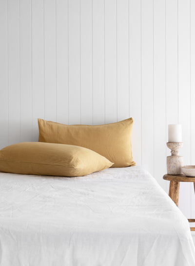 Sandstone Linen Pillowcase - Standard - Set of 2